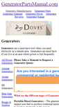 Mobile Screenshot of generatorpartsmanual.com